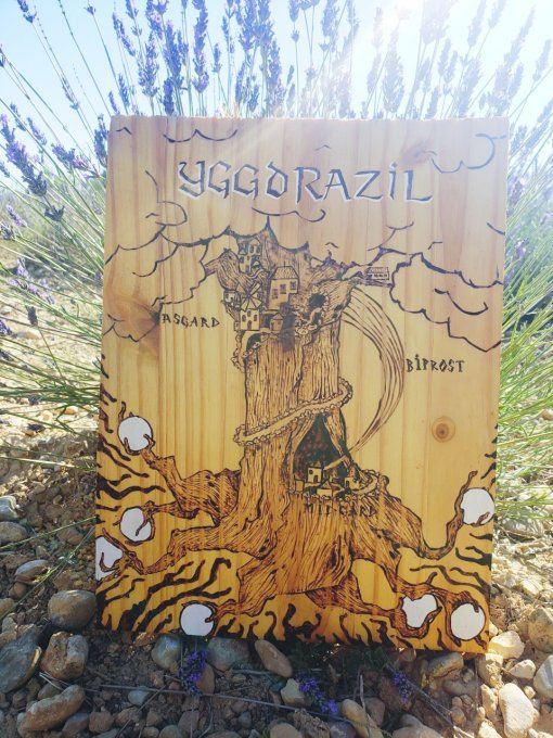pyrogravures Yggdrazil LOOCO